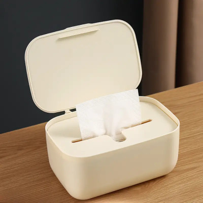 COSKIRA 1 Compartments plastic Tissue Box Holder,(Multicolor)