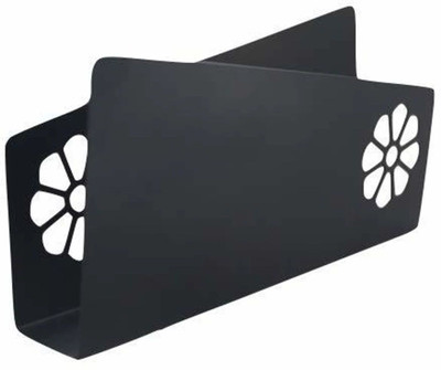 Beauty Flow 1 Compartments stainless steel napkin holder(Black)