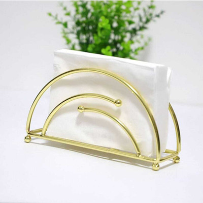 ABC 1 Compartments Iron Stand(Gold)