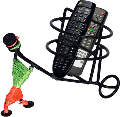 ROLLYWARE 2 Compartments METAL REMOTE HOLDER(Black)