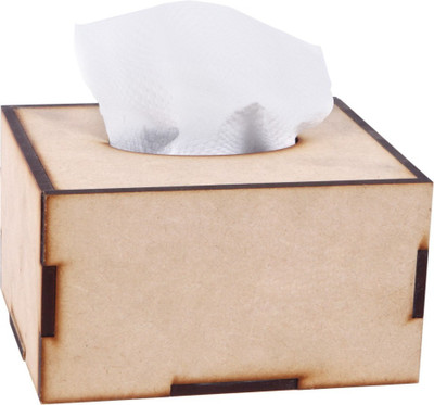 PRIYANSHM IMPEX 1 Compartments WOOD TISSUE(Brown)
