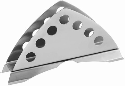 E VYAPAR KENDRA 1 Compartments Stainless Steel Napkin Tissue Paper Holder and Dispenser with Round Holes Napkin Tissue Stand for Kitchen, Restaurant, Office, Dining Table, Café, Hotels(Silver) E VYAPAR KENDRA 1 Compartments Stainless Steel Napkin Tissue Paper Holder and Dispenser with Round Holes Napkin Tissue Stand for Kitchen, Restaurant, Office, Dining Table, Café, Hotels(Silver)