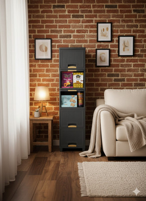 MAXTID 5 Compartments Plastic pp(Grey)