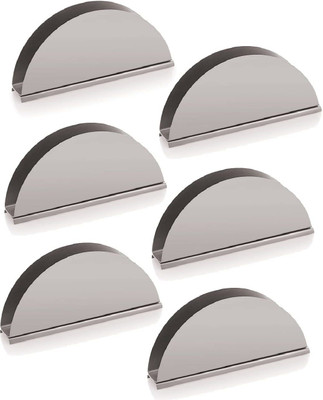 finality 6 Compartments Stainless Steel Tissue Holder(Silver)