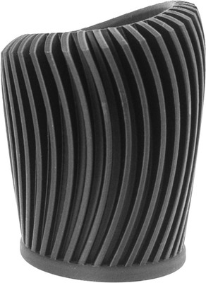 MF3D 1 Compartments Plastic Vase-Like Pen Stand(Black)