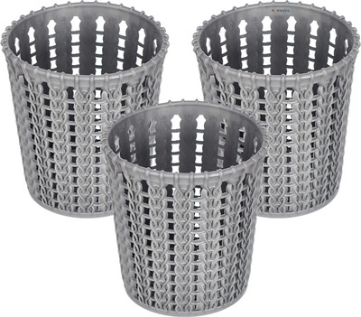 HOMESTIC by Kuber Industries 1 Compartments Plastic Pencil Holder(Grey)