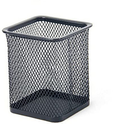 PAVITYAKSH 1 Compartments METAL PEN HOLDER(MESH)