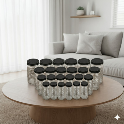 MAXTID 24 Compartments Plastic Modular(Black)