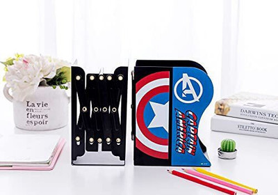 Volo 3 Compartments STEEL BOOK ORGANIZER(Black, Blue, White, Red)