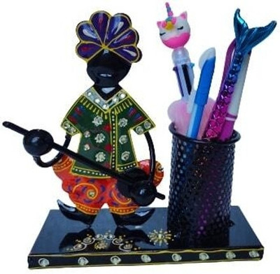 MARMORIS ECOM 1 Compartments Iron Pen stand(Multicolor)
