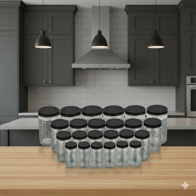 MAXTID 24 Compartments Plastic Modular(Black)