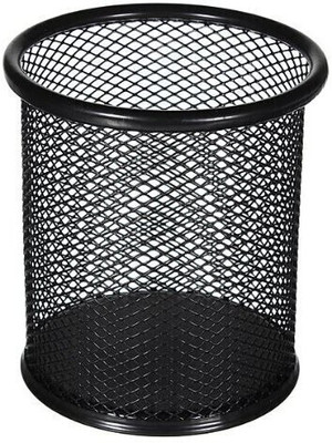 Nexvox 1 Compartments Metal Desk Organizers(Black)