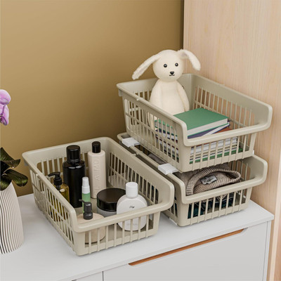 UKRANIEZ 3 Compartments Plastic, ABS Floor Mount(Beige)
