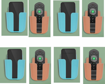 DIYAL ENTERPRISE 1 Compartments Plastic remote holder(blue,orange)