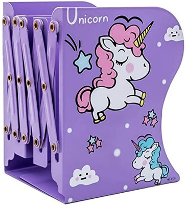 Lufarp 5 Compartments stainless steel Book Organizer(Multicolor)