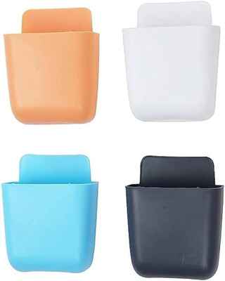 Glitzn 1 Compartments Plastic remote holder(black,white,blue,orange)