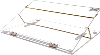 RASPER 2 Compartments Acrylic Writing Desk Table Top Elevator With Adjustable Height Slant Writing Pad (Extra Big Size 30x18 Inches Most Heavy 12MM Thickness With 1 Year Warranty(Clear Transparent) RASPER 2 Compartments Acrylic Writing Desk Table Top Elevator With Adjustable Height Slant Writing Pad (Extra Big Size 30x18 Inches Most Heavy 12MM Thickness With 1 Year Warranty(Clear Transparent)