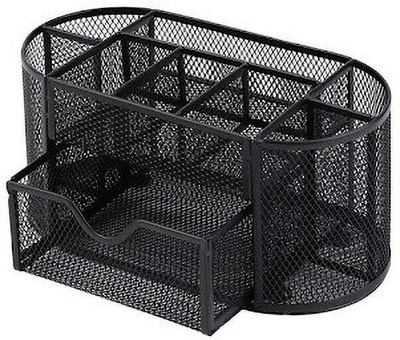 Nexvox 9 Compartments Metal Office School Home(Black)