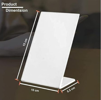 nakshcollection 1 Compartments PLASTIC QR Code(White)
