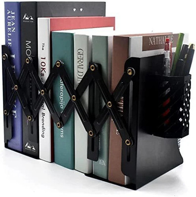Volo 4 Compartments STEEL BOOK ORGANIZER(Black)
