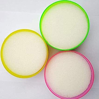 Kebica 1 Compartments Plastic Damper Pad for Currency Counting With Cap 1pcs(Yellow)