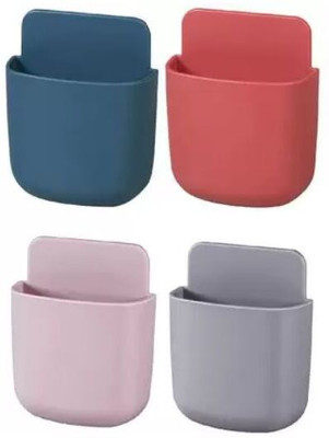 MARGI ENTERPRISE 4 Compartments plastic Wall Mounted(Multicolor)