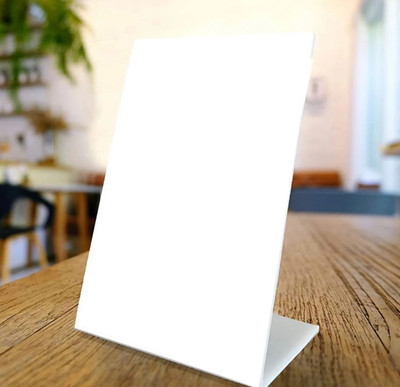 Capital Plastic Industries 1 Compartments Acrylic Display stand(White)