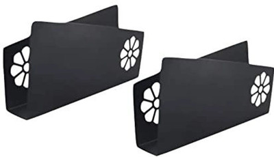 Beauty Flow 1 Compartments stainless steel napkin holder(Black)