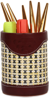 PANKU 1 Compartments leather Desk organizer(Multicolor)