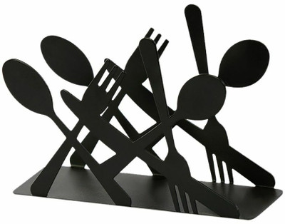 Vibgyor Products 1 Compartments Wrought Iron NA(Black)