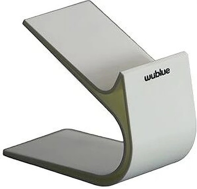 wublue 1 Compartments Plastic CurveDock(White)
