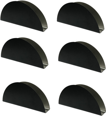 Dynore 6 Compartments Stainless Steel Tissue Holder(Black)