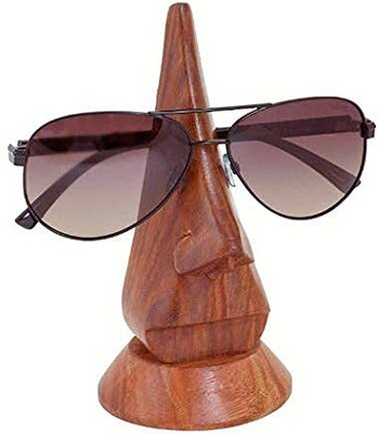 Voody 0 Compartments Wood Spectacle Holder(Brown)