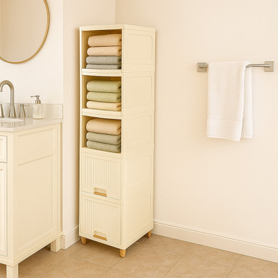 NAUSIGN 5 Compartments Plastic All(White)