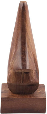 Bogenlite 1 Compartments Wood Eyeglass Holder Stand(Brown)