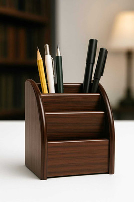 Xinda 4 Compartments WOOD MULTIPURPOSE(Brown)