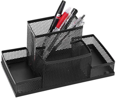 Wishbone 4 Compartments METAL HOLDER(Black)
