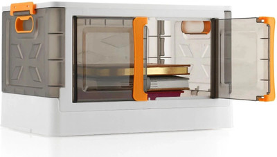 AK10ZONE 1 Compartments Plastic Floor Mount(White)