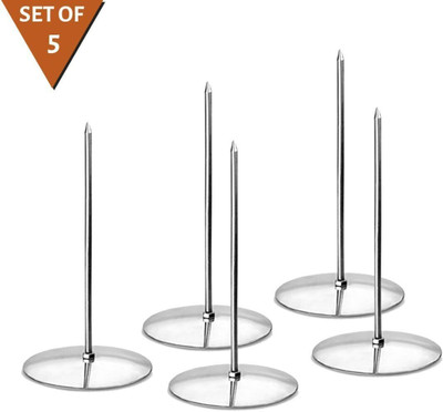 VeleSolv 5 Compartments Steel Bill Fork(Silver)