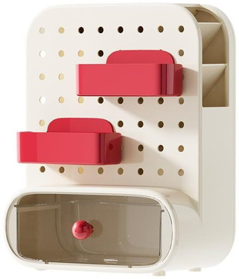 crobat 3 Compartments ABS plastic flor mouten(White, ivory)