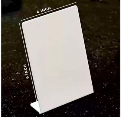 NAKSH 1 Compartments PLASTIC QR Code(White)
