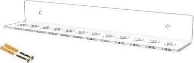 Ashani Creations 1 Compartments Acrylic Scissor hanging oragnizer holder display stand for professional groom hairdress(Transparent)