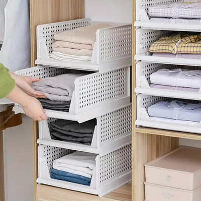 Kovea 4 Compartments PLASTIC FOLDABLE SINGLE DOOR CUPBOARD FOR CLOTH STORAGE MODULAR CABINET(White)