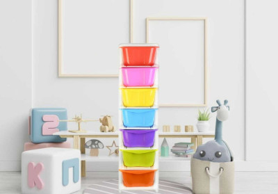 HUMBLE KART 1 Compartments Plastic Multi Purpose(Multicolor)