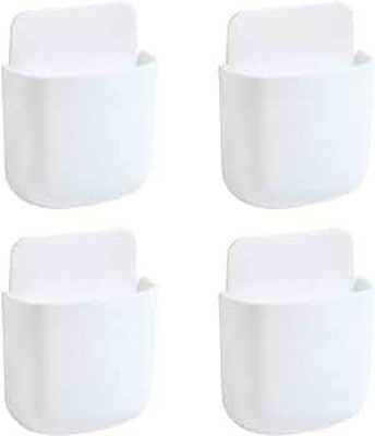 DIYAL ENTERPRISE 1 Compartments Plastic remote holder(White)