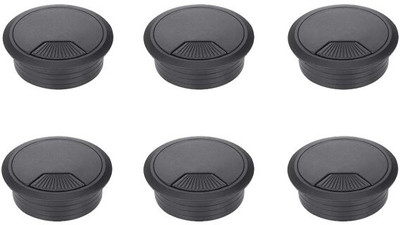 Zorbes 0 Compartments Plastic Cable Organizer(Black)