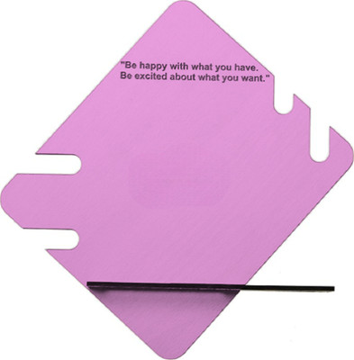 Asin Mart 0 Compartments MDF desk Organiser(Pink)