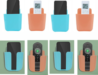 DIYAL ENTERPRISE 1 Compartments Plastic remote holder(black,white)