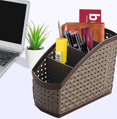 AVP 4 Compartments Plastic Multi-Purpose stand(Multicolor)