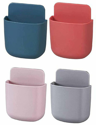 Muktbhav 4 Compartments Plastic Remote Stand(Multicolor)